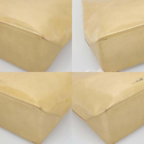 LOUIS VUITTON Monogram Vernis Reade MM Hand Bag Beige M91141 - Picture 10 of 12